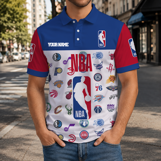 VIRAL EDITION - NEW CUSTOMIZED NBA32 NBA ALL TEAMS T-SHIRT, POLO SHIRT, ZIP POLO SHIRT, SWEATSHIRT, HOODIE & ZIP HOODIE