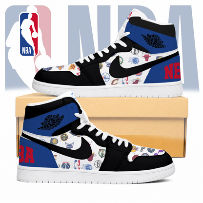 FINAL SALE - NEW CUSTOMIZED NBA32 NBA ALL TEAMS AIR JORDAN SNEAKERS