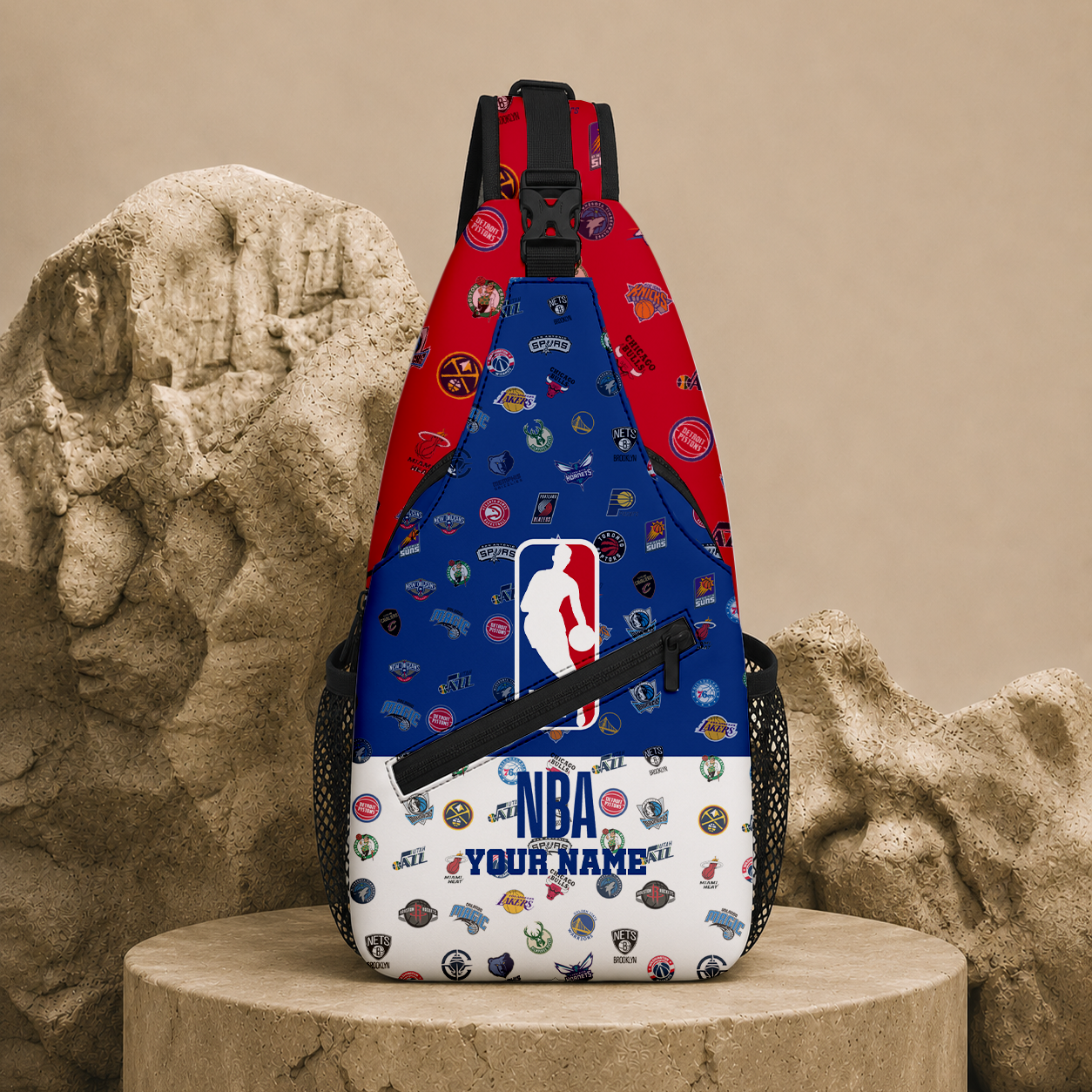 FINAL SALE - NEW CUSTOMIZED NBA32 NBA ALL TEAMS SLING BAG