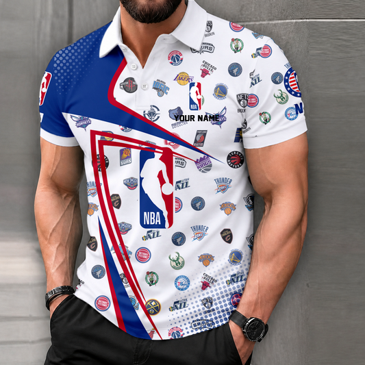 FINAL SALE - NEW CUSTOMIZED NBA32 NBA ALL TEAMS T-SHIRT, POLO SHIRT, ZIP POLO SHIRT, SWEATSHIRT, HOODIE & ZIP HOODIE