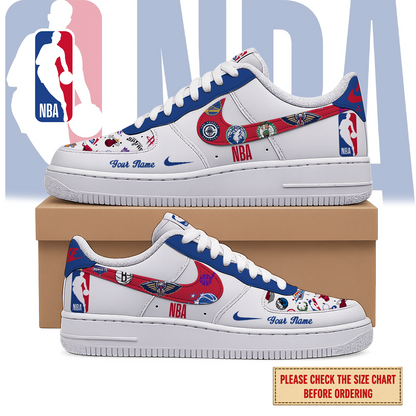 EXCLUSIVE EDITION - NEW CUSTOMIZED NBA32 NBA ALL TEAMS AF1 SNEAKERS