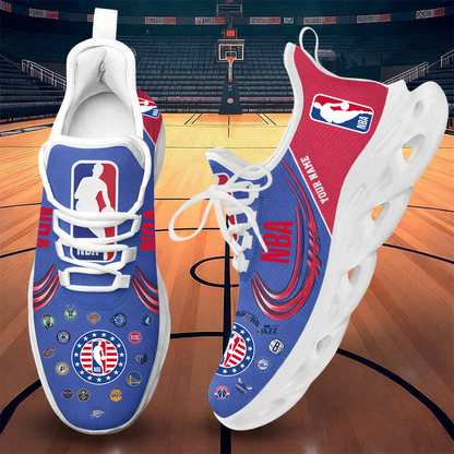 FINAL SALE - NEW CUSTOMIZED NBA32 NBA ALL TEAMS PREMIUM CLUNKY SNEAKERS
