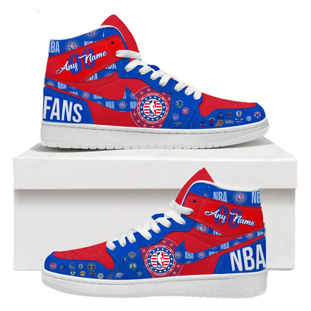 FINAL SALE - NEW CUSTOMIZED NBA32 NBA ALL TEAMS AIR JORDAN SNEAKERS