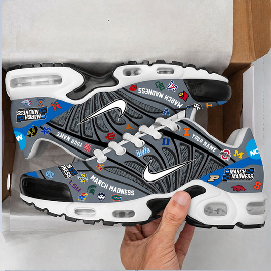 ELITE EDITION - NEW CUSTOMIZED NCAA32 MAM ALL TEAMS UNISEX AIR MAX PLUS SNEAKERS
