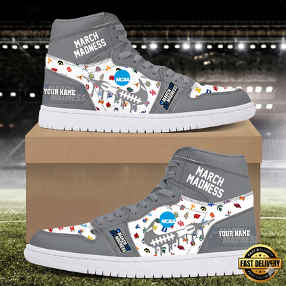 MEGA SALE - NEW CUSTOMIZED NCAA MAM32 MAM ALL TEAMS AIR JORDAN SHOES