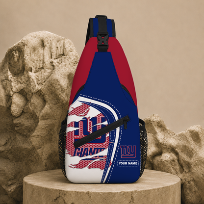 [SPECIAL OFFER] NEW CUSTOMIZED NFL32 NYG NEW YORK GIANTS SLING BAG