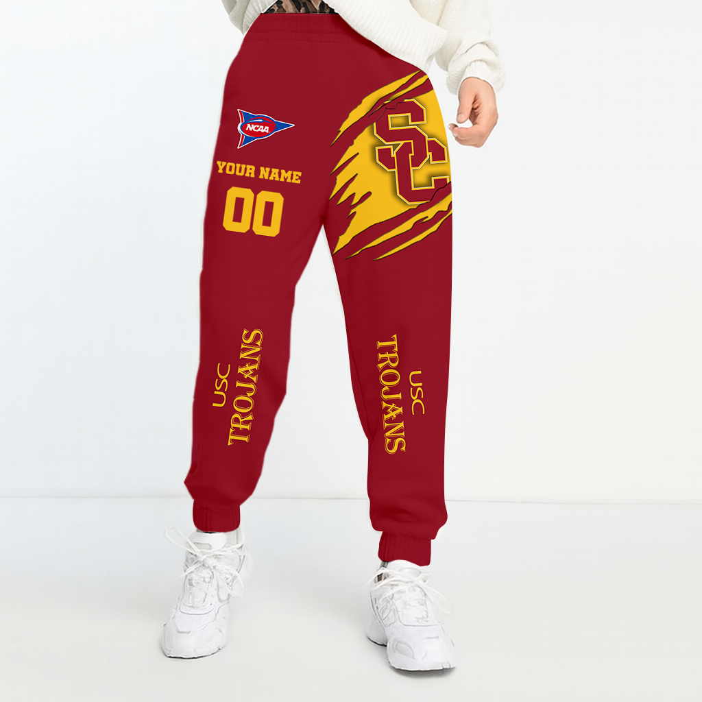 LIMITED DROP - NEW CUSTOMIZED | NCAA FBS32 USC USC TROJANS UNISEX LONG PANTS