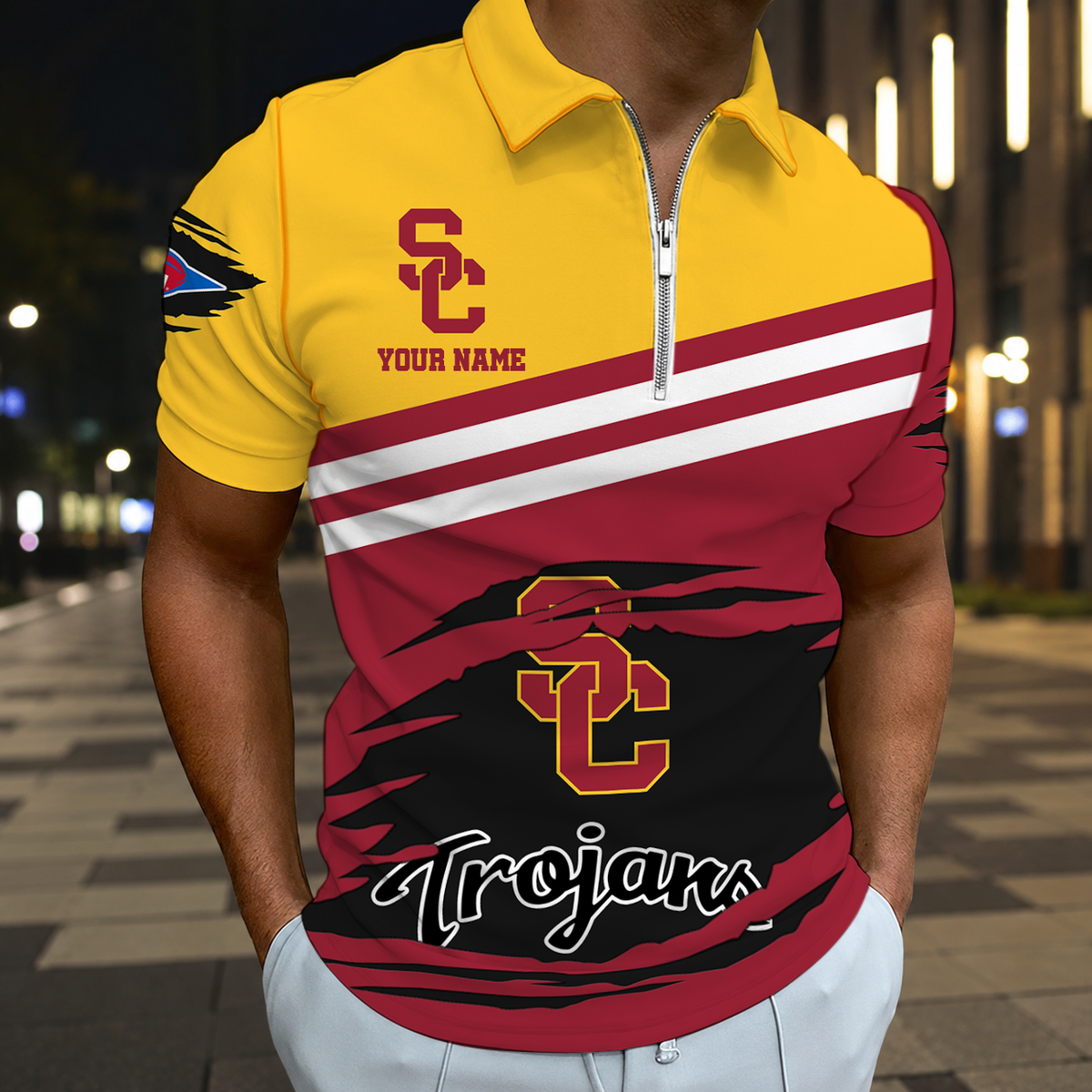 LIMITED EDITION - NEW CUSTOMIZED NCAA FBS32 USC USC TROJANS POLO SHIRT, ZIP POLO SHIRT, HOODIE, ZIP HOODIE, T-SHIRT & SWEATSHIRT