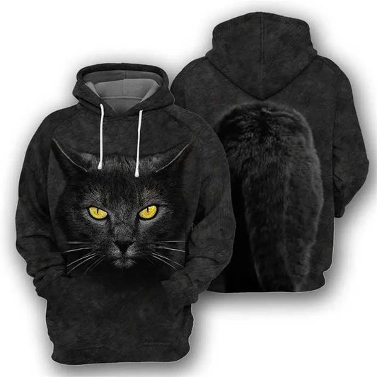 Cat Lover All Over Print 3D Printed Hoodie, T Shirt, Zip Hoodie & Sweatshirt