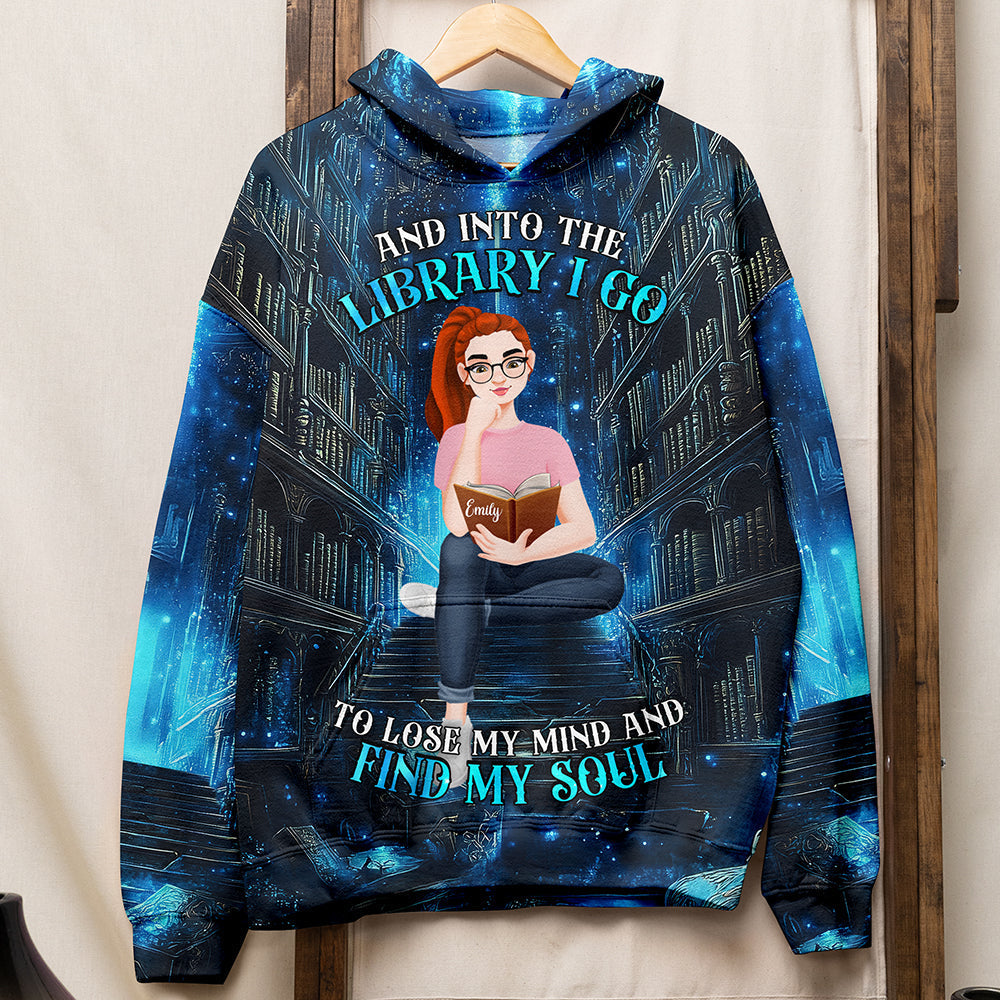 Personalized Gifts For Book Lovers - Personalized 3D Printed Hoodie, T Shirt, Zip Hoodie & Sweatshirt