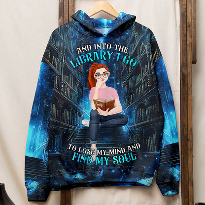 Personalized Gifts For Book Lovers - Personalized 3D Printed Hoodie, T Shirt, Zip Hoodie & Sweatshirt
