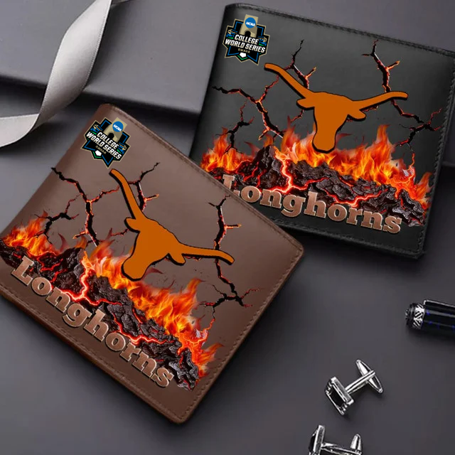 LIMITED EDITION - NEW CUSTOMIZED CWS NCAA06 ARW AR WILCATS LEATHER WALLET
