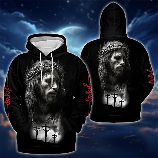 Christian Jesus Don't Be Afraid Just Have Faith 3D Unisex Hoodie, T Shirt, Zip Hoodie & Sweatshirt