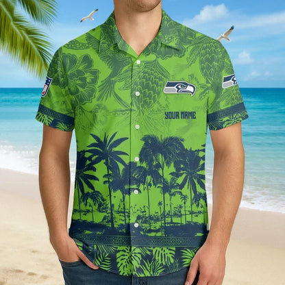 [SPECIAL OFFER] NEW CUSTOMIZED NFL06 SSH SEATTLE SEAHAWKS UNISEX HAWAIIAN SHIRT