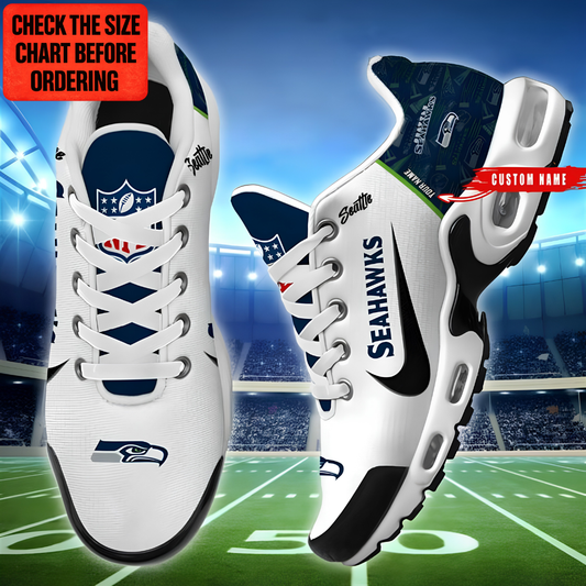 [SPECIAL OFFER] NEW CUSTOMIZED NFL06 SSH SEATTLE SEAHAWKS AIR MAX PLUS SNEAKERS
