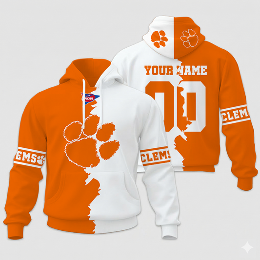 LIMITED EDITION - NEW CUSTOMIZED NCAA FBS07 CST CS TIGERS UNISEX HOODIE & ZIP HOODIE