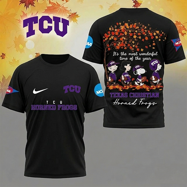 VIRAL EDITION - NEW CUSTOMIZED NCAA FBS09 THF TC HORNED FROGS T-SHIRT, SWEATSHIRT, HOODIE & ZIP HOODIE