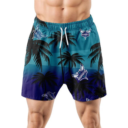 FINAL SALE - NEW CUSTOMIZED NBA27 CHO CHARLOTTE HORNETS UNISEX HAWAIIAN SHIRT & SHORTS SET