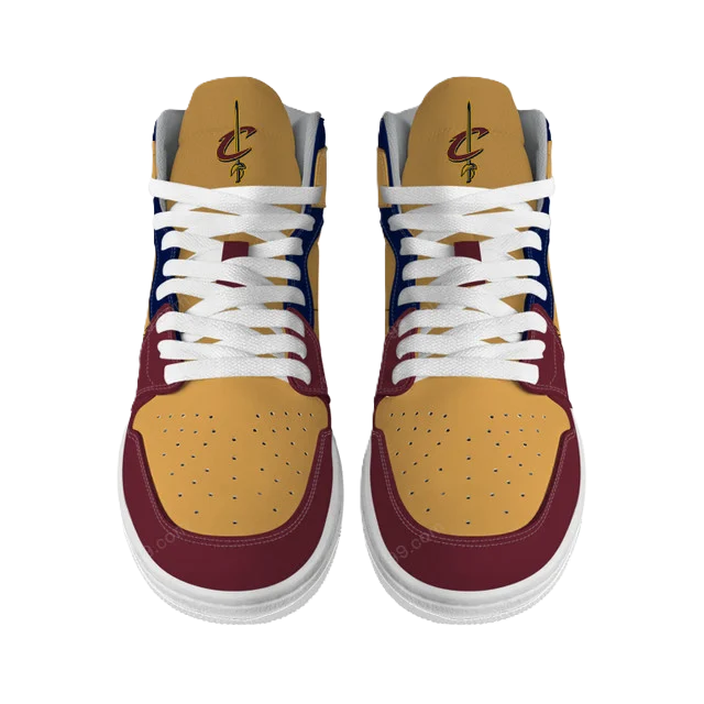 FINAL SALE - NEW CUSTOMIZED NBA02 CL CAVALIERS AIR JORDAN SNEAKERS