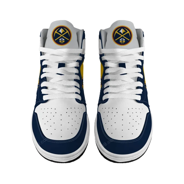 FINAL SALE - NEW CUSTOMIZED NBA08 DV NUGGETS AIR JORDAN SNEAKERS