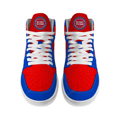 FINAL SALE - NEW CUSTOMIZED NBA14 DT PISTONS AIR JORDAN SNEAKERS