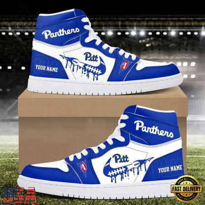 LIMITED EDITION - NEW CUSTOMIZED NCAA FBS02 PIP PI PANTHERS AIR JORDAN SHOES