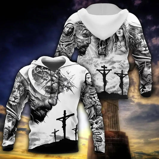 Jesus Christian 3D All Over Print Hoodie, T Shirt, Zip Hoodie & Sweatshirt