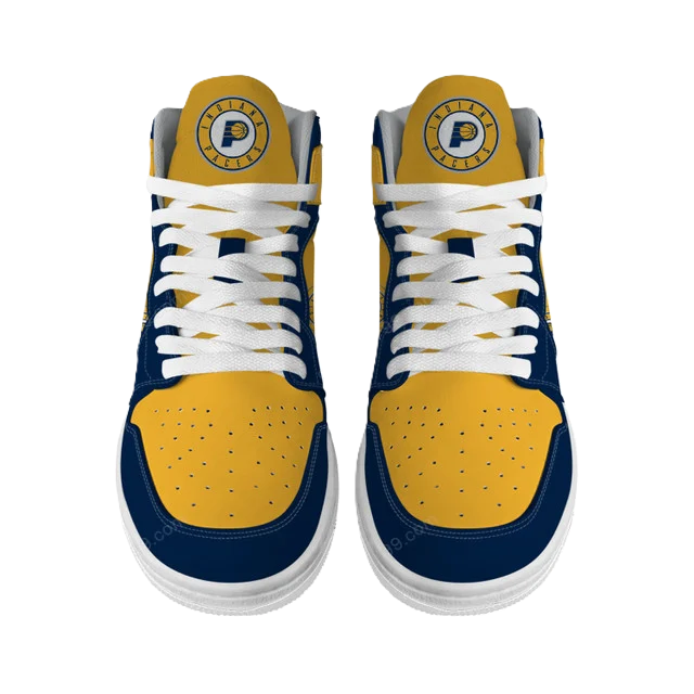 FINAL SALE - NEW CUSTOMIZED NBA06 ID PACERS AIR JORDAN SNEAKERS