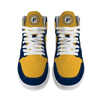 FINAL SALE - NEW CUSTOMIZED NBA06 ID PACERS AIR JORDAN SNEAKERS