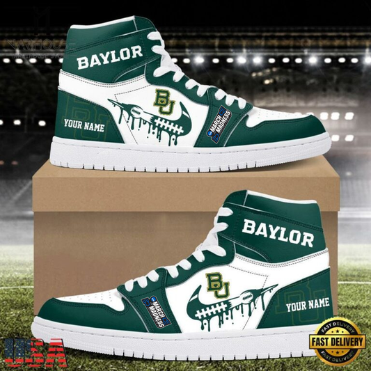 MEGA SALE - NEW CUSTOMIZED NCAA MAM18 BAB BA BEARS AIR JORDAN SHOES