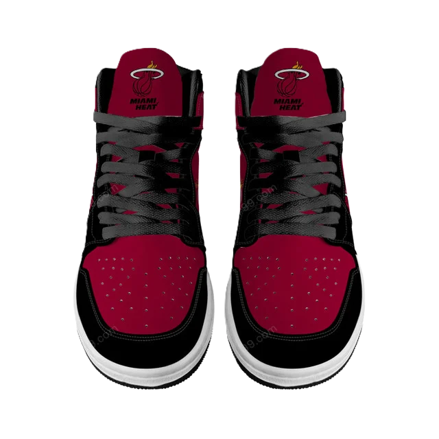 FINAL SALE - NEW CUSTOMIZED NBA20 MI HEAT AIR JORDAN SNEAKERS