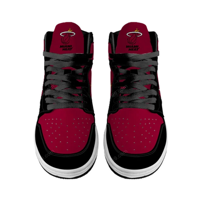 FINAL SALE - NEW CUSTOMIZED NBA20 MI HEAT AIR JORDAN SNEAKERS