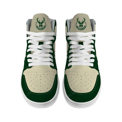 FINAL SALE - NEW CUSTOMIZED NBA11 MW BUCKS AIR JORDAN SNEAKERS