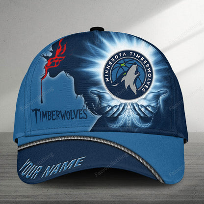 FINAL SALE - NEW CUSTOMIZED NBA05 MTW MINNESOTA TIMBERWOLVES CLASSIC CAP