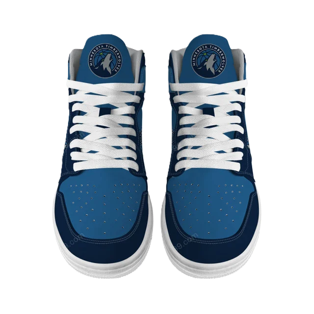 FINAL SALE - NEW CUSTOMIZED NBA05 MN TIMBERWOLVES AIR JORDAN SNEAKERS