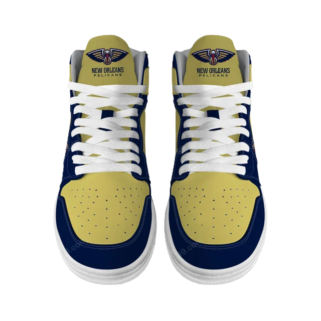 FINAL SALE - NEW CUSTOMIZED NBA30 NO PELICANS AIR JORDAN SNEAKERS