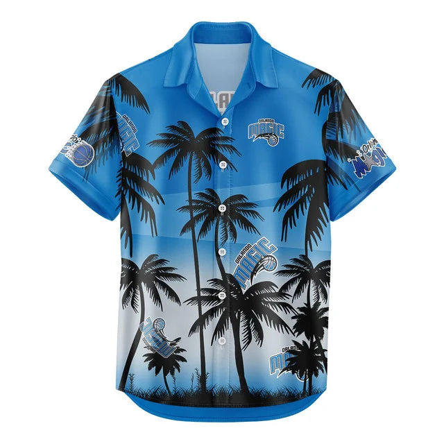 FINAL SALE - NEW CUSTOMIZED NBA15 OMA ORLANDO MAGIC UNISEX HAWAIIAN SHIRT & SHORTS SET