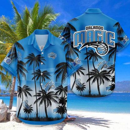 FINAL SALE - NEW CUSTOMIZED NBA15 OMA ORLANDO MAGIC UNISEX HAWAIIAN SHIRT & SHORTS SET