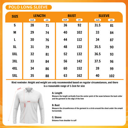 LIMITED DROP - NEW CUSTOMIZED NHL28 BFS BUFFALO SABRES MEN LONG SLEEVE POLO