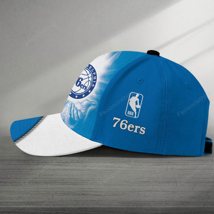 FINAL SALE - NEW CUSTOMIZED NBA26 P76 PHILADELPHIA 76ERS CLASSIC CAP