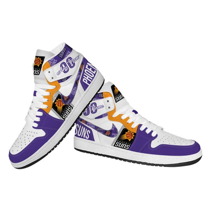FINAL SALE - NEW CUSTOMIZED NBA21 PH SUNS AIR JORDAN SNEAKERS