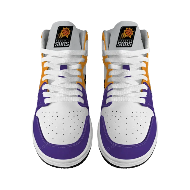 FINAL SALE - NEW CUSTOMIZED NBA21 PH SUNS AIR JORDAN SNEAKERS