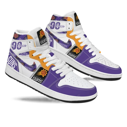 FINAL SALE - NEW CUSTOMIZED NBA21 PH SUNS AIR JORDAN SNEAKERS