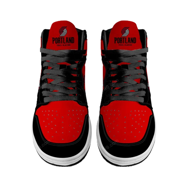 FINAL SALE - NEW CUSTOMIZED NBA22 PT BLAZERS AIR JORDAN SNEAKERS