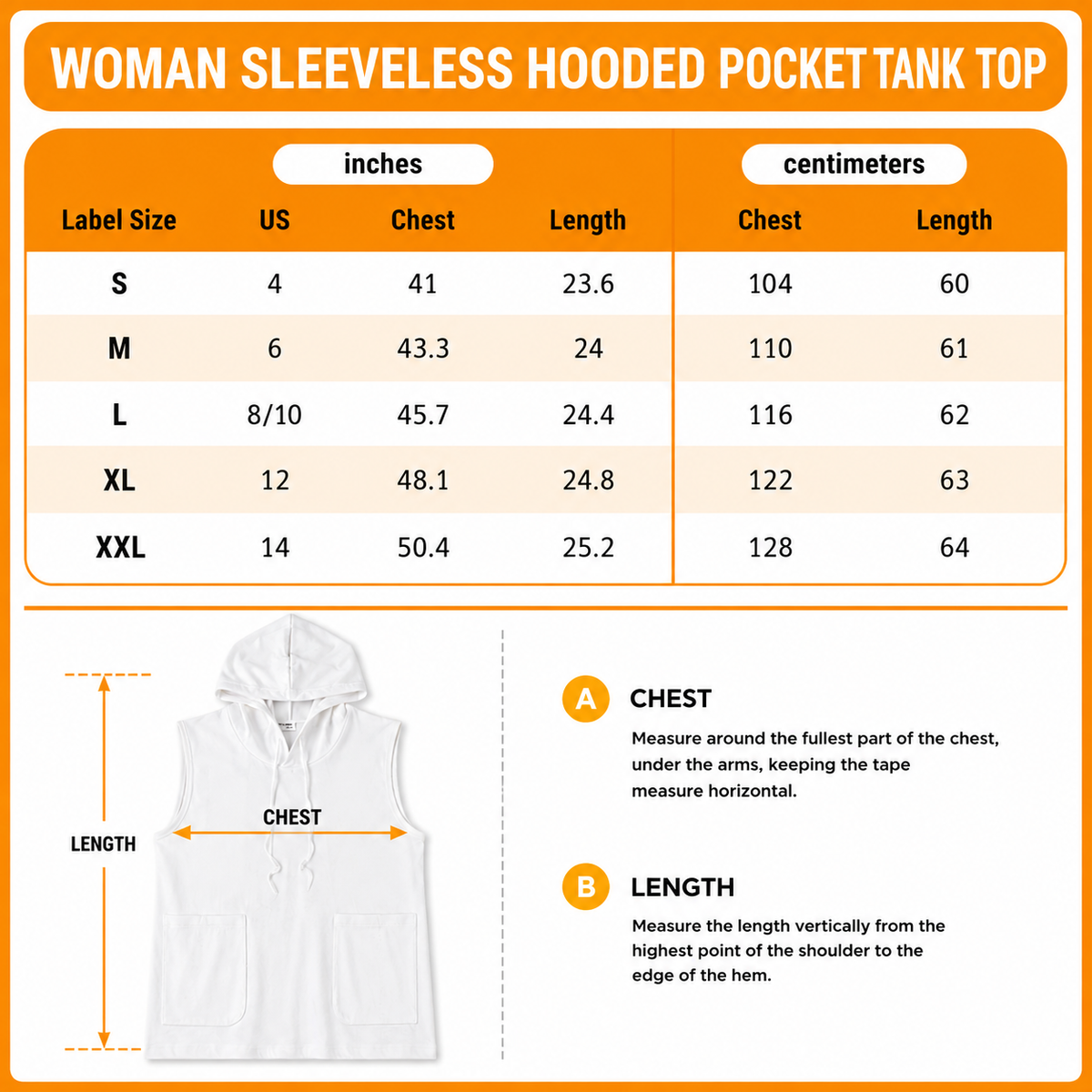 [SPECIAL OFFER] NEW CUSTOMIZED NFL32 NYG NEW YORK GIANTS WOMEN'S SLEEVELESS HOODED POCKET TANK TOP