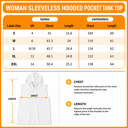 [SPECIAL OFFER] NEW CUSTOMIZED NFL24 NOS NEW ORLEANS SAINTS WOMEN'S SLEEVELESS HOODED POCKET TANK TOP