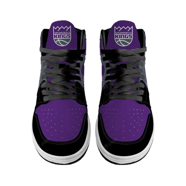 FINAL SALE - NEW CUSTOMIZED NBA16 SC KINGS AIR JORDAN SNEAKERS