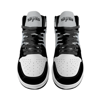 FINAL SALE - NEW CUSTOMIZED NBA23 SA SPURS AIR JORDAN SNEAKERS