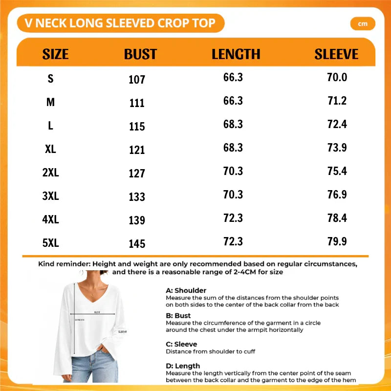 [SPECIAL OFFER] NEW CUSTOMIZED NFL13 DVB DENVER BRONCOS V NECK LONG SLEEVED CROP TOP