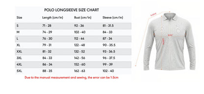 MEGA SALE - NEW CUSTOMIZED CWS NCAA04 MIH MI HURRICANES UNISEX LONG SLEEVE POLO